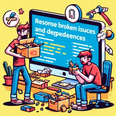 Resolver problemas y dependencias rotas: Cómo solucionar problemas  relacionados con paquetes y dependencias